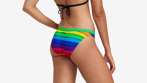 FUNKITA - Ladies Hipster Brief Rainbow Racer - Image 2
