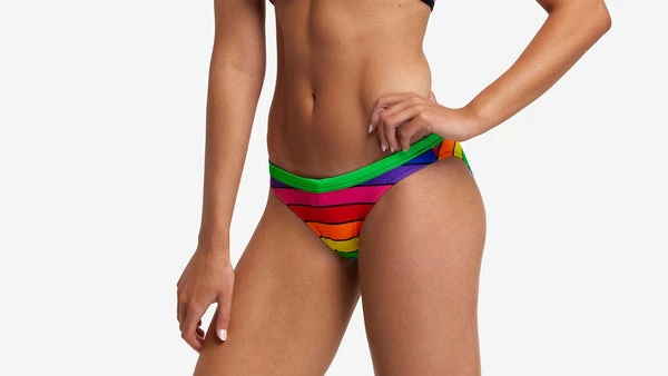 FUNKITA - Ladies Hipster Brief Rainbow Racer