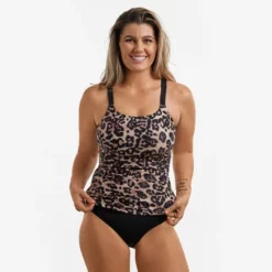 FUNKITA - Ladies Scoop Neck Tankini Top Purrfect