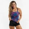 FUNKITA - Ladies Scoop Neck Tankini Top Strapping