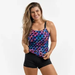 FUNKITA - Ladies Scoop Neck Tankini Top Strapping