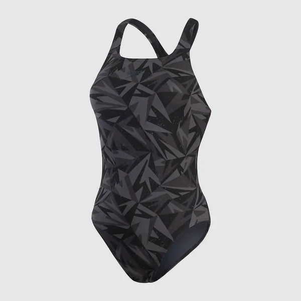 Speedo - Women's Swimsuit Hyperboom Medalist Black/Grey - Image 3