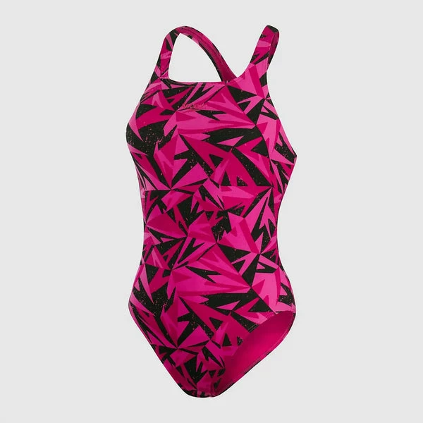 Speedo - Women's Swimsuit Hyperboom Medalist Black/Pink - Image 3