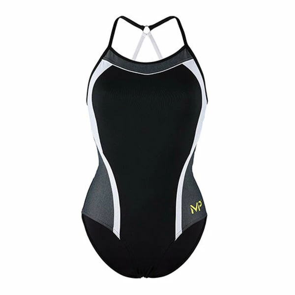 Michael Phelps - Womens Kuta Swimsuit Black & White - Image 2