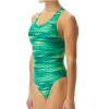 TYR - Womens Swimsuit Castaway MaxFit Green