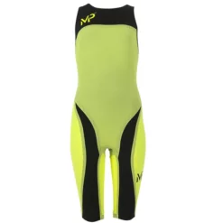 Michael Phelps - Womens Racesuit Open Back XPresso Yellow/Black
