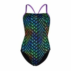 Michael Phelps - Womens Swimsuit Tie Back Peacock