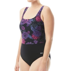 TYR - Womens Swimsuit Primrose Scoop Neck ControlFit Plus