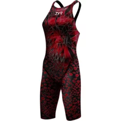 TYR - Womens Racesuit Avictor Venom Open Back Red