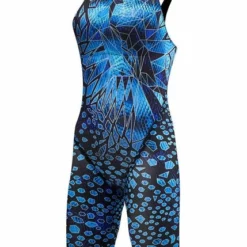 TYR - Womens Racesuit Avictor Venom Open Back Black/Blue