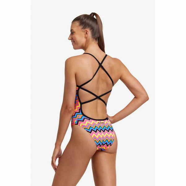 FUNKITA - Ladies Strapped in One Piece Ziggy Pop - Image 2