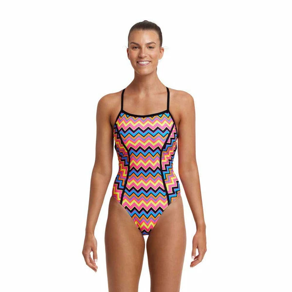 FUNKITA - Ladies Strapped in One Piece Ziggy Pop - Image 4