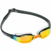 Michael Phelps - Goggles XCEED Grey/Orange Titanium Mirror