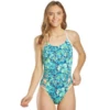 TYR - Womens Swimsuit MALIBU TETRAFIT SWIMSUIT Turquoise