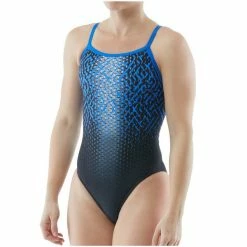 TYR - Womens Swimsuit Odyssey Diamond Fit Blue